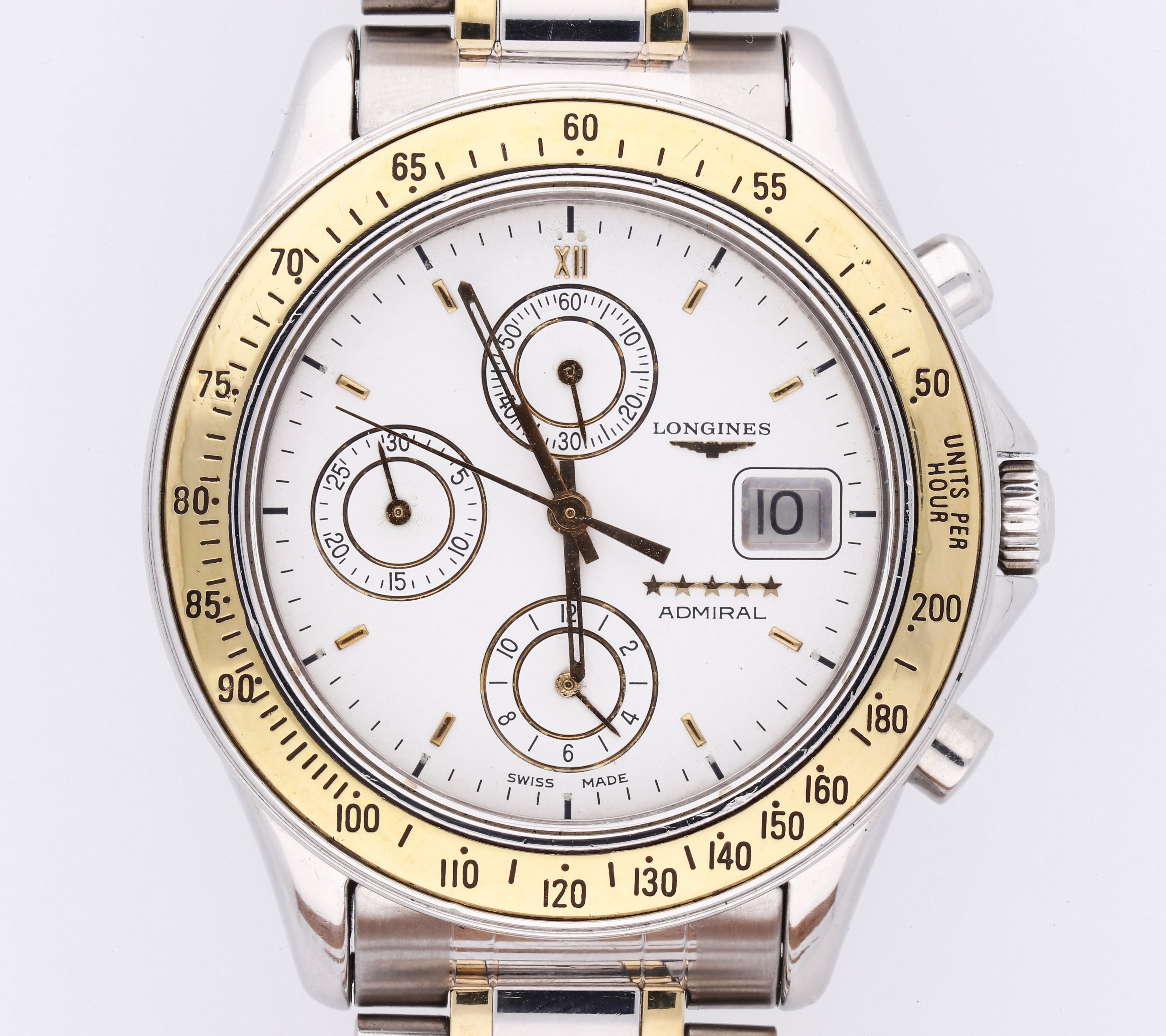 Longines admiral best sale 5 star chronograph