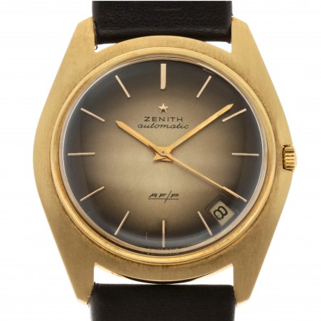 Zenith 18k Gold AF/P Automatic Chocolate dial